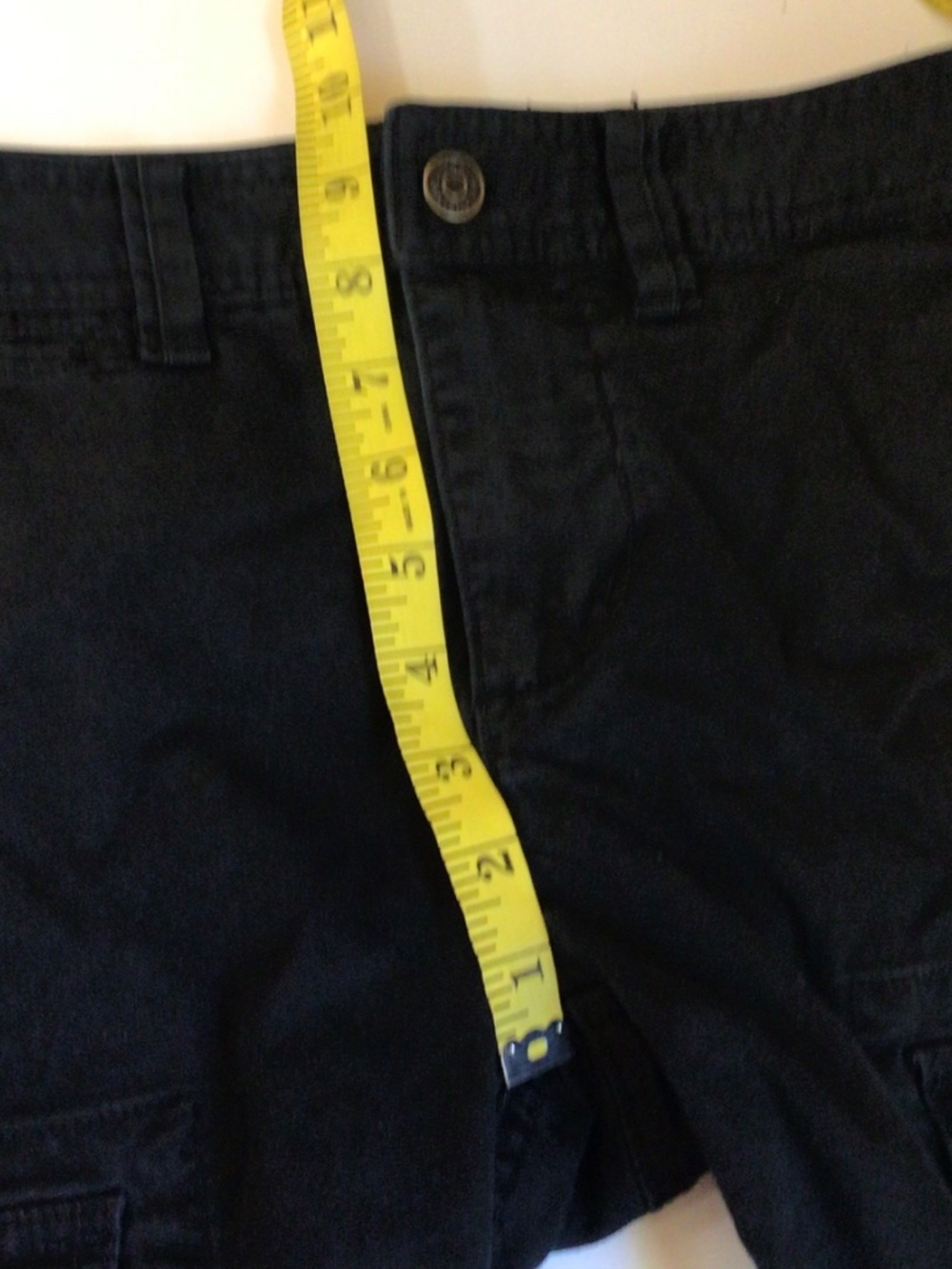 polo ralph lauren cargo pants black size 6 zip ankle stretch utility military - Picture 11 of 16